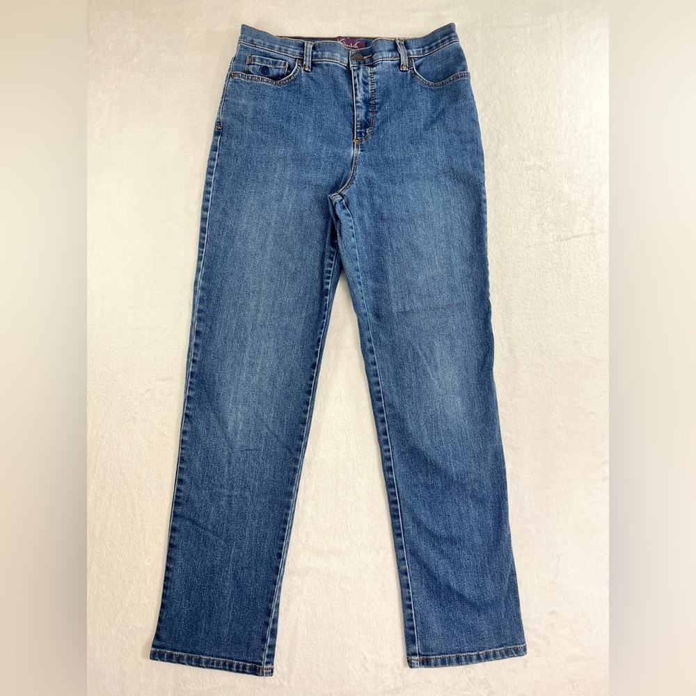 Gloria Vanderbilt Straight Leg Blue Jeans